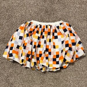 COS Multicolor Geometric Skater Skirt